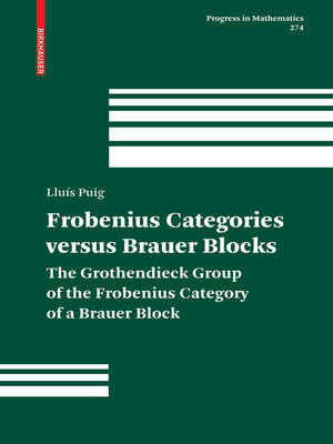 cover image of Frobenius Categories versus Brauer Blocks